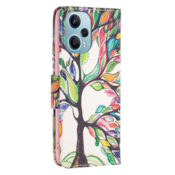 Wonderland Xiaomi Poco F5 / Redmi Note 12 Turbo Flippetui - Life Tre Multicolor
