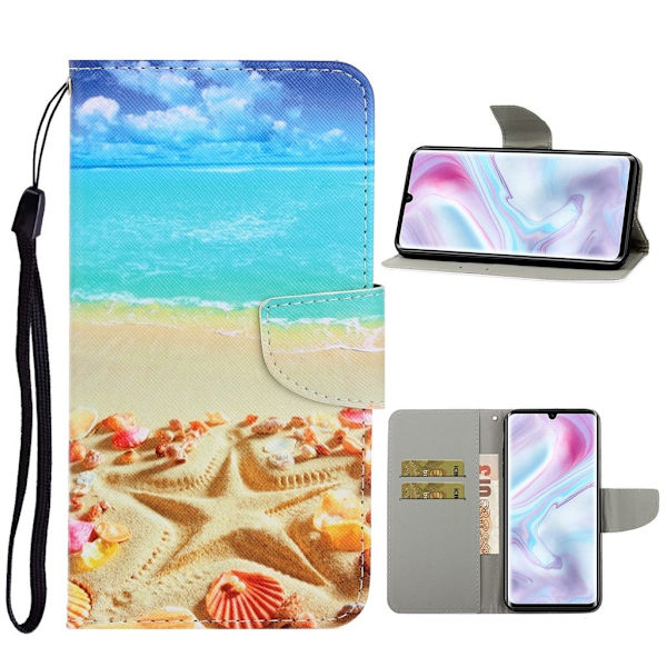 Wonderland Xiaomi Mi Note 10 / Note 10 Pro flip etui - Strand Multicolor