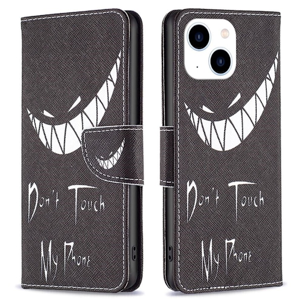 Wonderland iPhone 14 fodral -Svart Svart