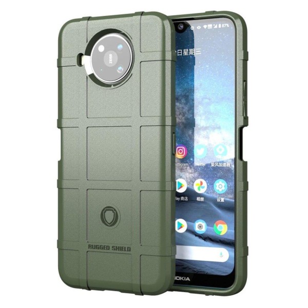 Rugged Shield Nokia 8.3 5G skal - Grön Grön