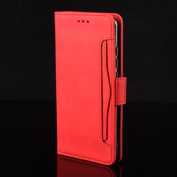 Moderni Nahkalaukku For Xiaomi 11T / 11T Pro - Punainen Red