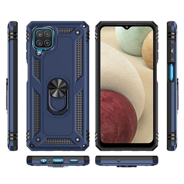 Bofink Combat Samsung Galaxy M33 5G skal - Blå Blå