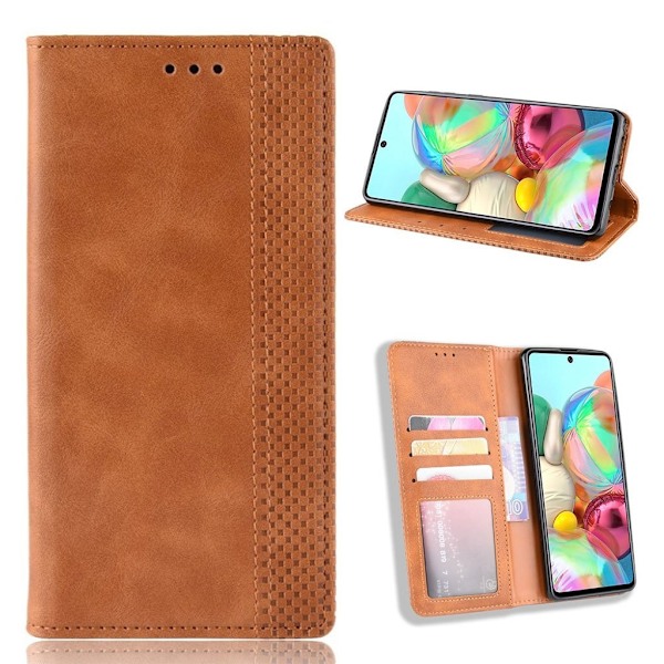 Bofink Vintage Samsung Galaxy Note 10 Lite kotelot – Ruskea Brown