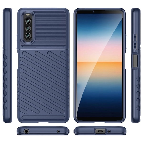 Thunder Sony Xperia 10 IV skal - Blå Blå