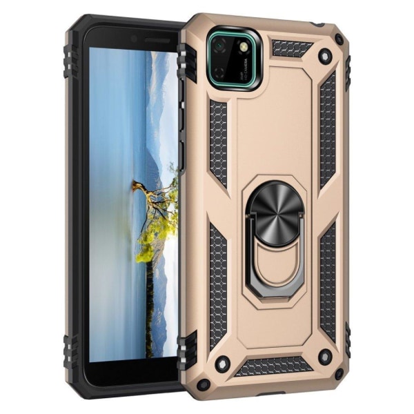 Bofink Combat Huawei Y5p Etui - Guld Gold