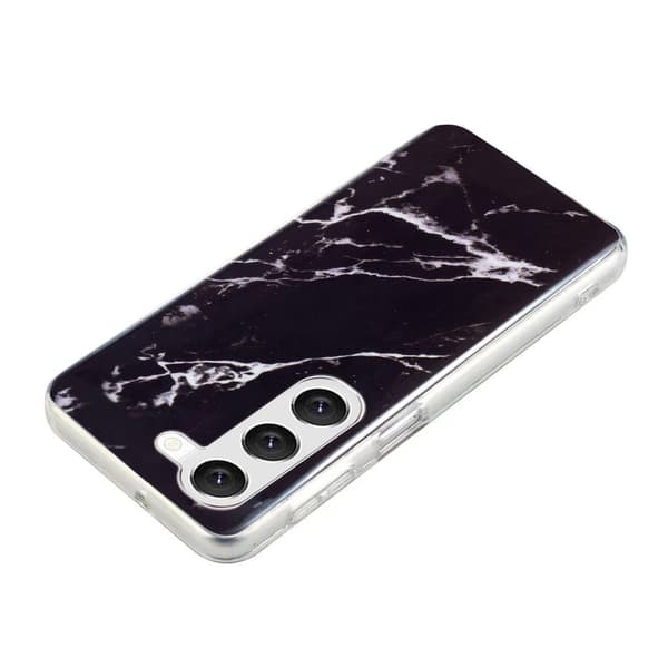 Marble Samsung Galaxy A14 Etui - Svart Black