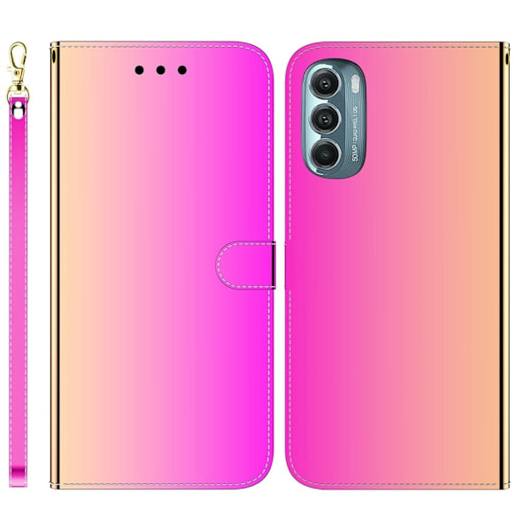 Mirror Motorola Moto G Stylus 5G (2022) flip case - Ruusu Pink