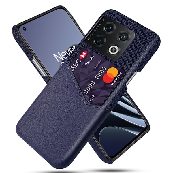 Bofink OnePlus 10 Pro Kredittkort Deksel - Blå Blue
