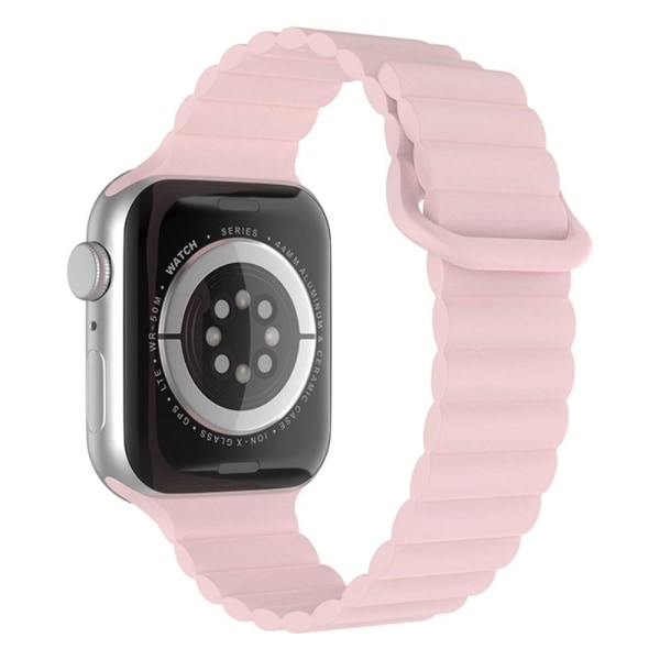 Apple Watch Series 8 (45 mm) / Watch Ultra silikoneurrem - Lyser Pink