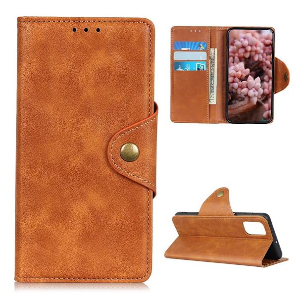 Alpha Samsung Galaxy A72 5G Flippetui - Brun Brown