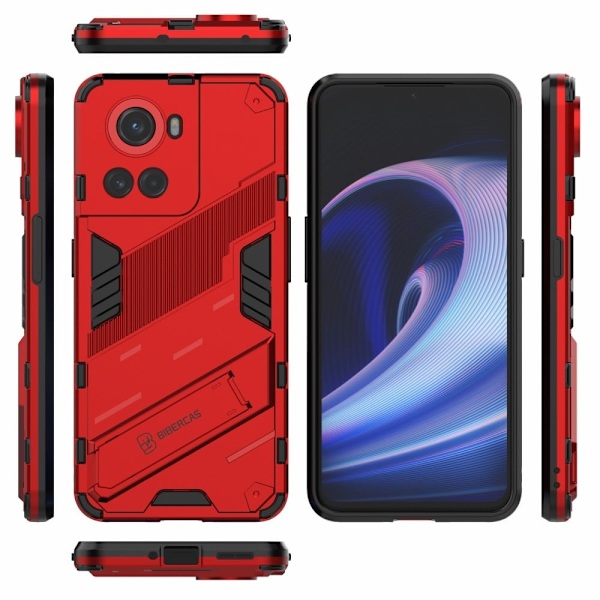 Støtsikkert hybriddeksel for OnePlus 10R / OnePlus Ace - Rød Red