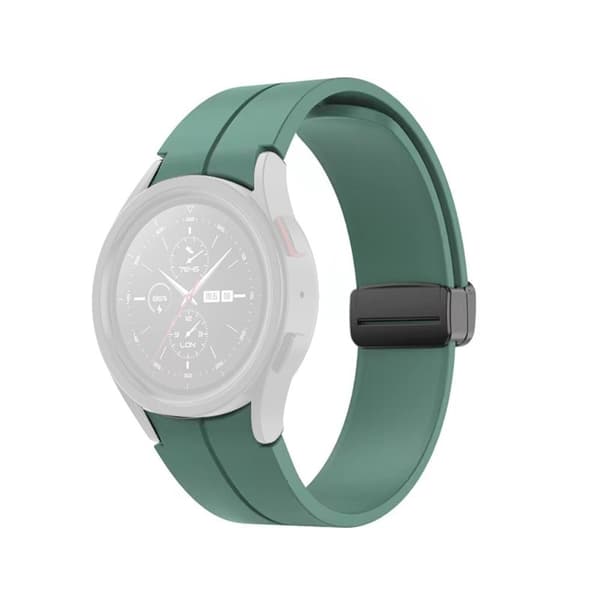 Samsung Galaxy Watch 5 (44mm) / (40mm) / Pro silikone urrem - Mørkegrøn Green