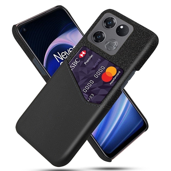 Bofink OnePlus Ace Racing cover med kortholder - Sort Black