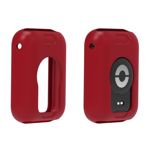 Xiaomi Smart Band 8 Pro Mykt silikonetui Støtsikkert Smart Watch Frame Deksel - Vinrød Red