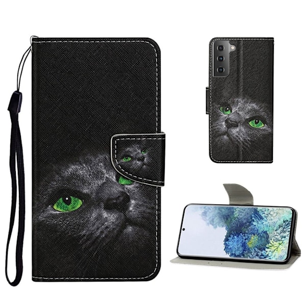 Wonderland Samsung Galaxy S21 fodral -Svart Svart