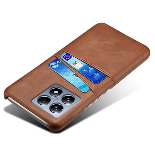 Dual Card Xiaomi 14T Pro cover - Brun Brown