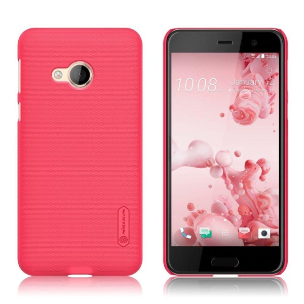 HTC U Play Beskyttende plastikcover - Hot pink Pink