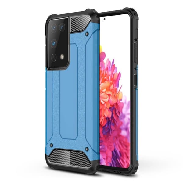 Armour Guard etui - Samsung Galaxy S21 Ultra - Sky blå Blue