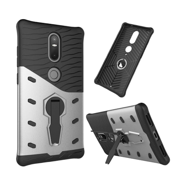 Lenovo Phab 2 Plus Joustava Muovikuori - Hopea Silver grey