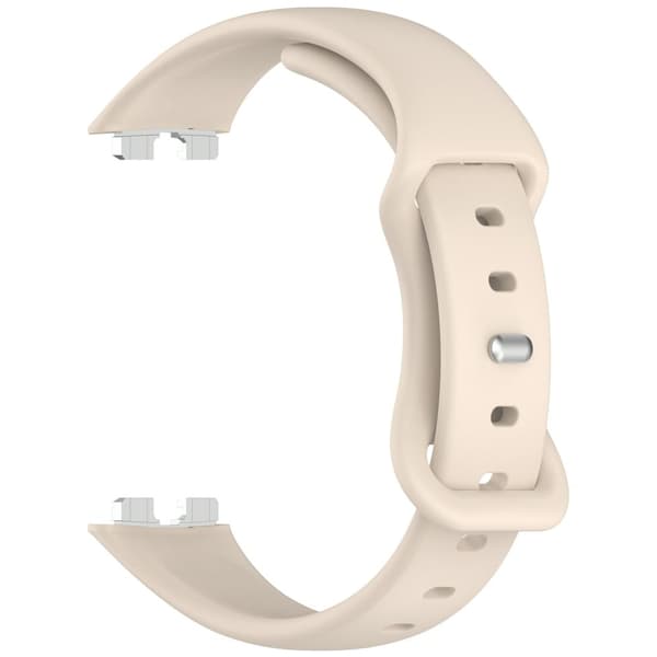Silicone Watch Strap Huawei Band 10 Butterfly Buckle Adjustable Replacement Band - Dark Blue White