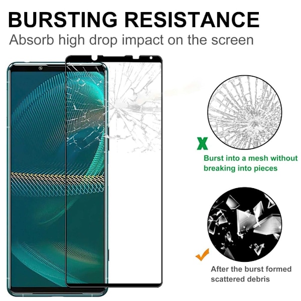 Sony Xperia 5 IV kosketusherkkä ja temperoitu suojalasi Transparent