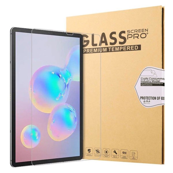 Samsung Galaxy Tab S6 9H arc edge tempered glass screen protecto Transparent