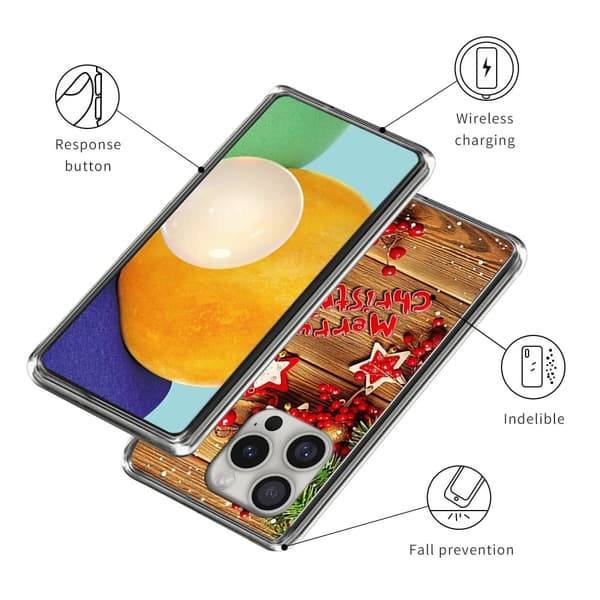 Vibe iPhone 16 Pro Max cover - Style C Brown