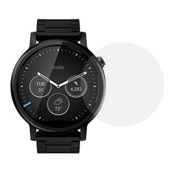 Motorola Moto 360 46mm temperoitu suojalasi näytölle Transparent