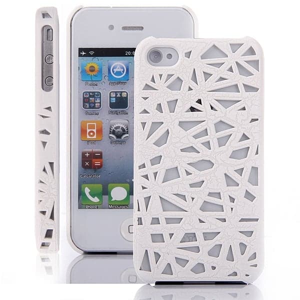Synergy (hvid) etui til iPhone 4/4S White