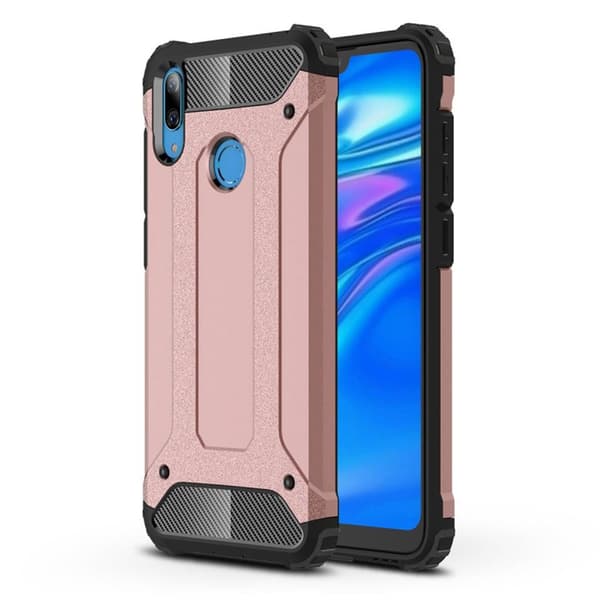 Armor Guard Huawei Y7 2019 case - Rose Gold Pink