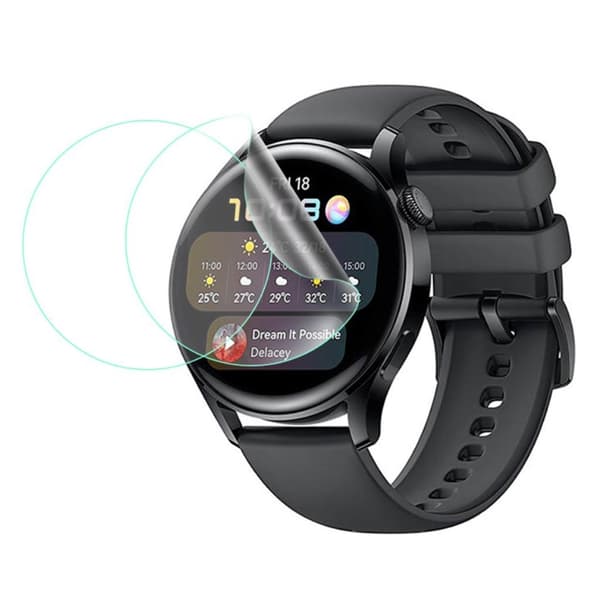 2Pcs Huawei Watch 3 PMMA screen protector Transparent