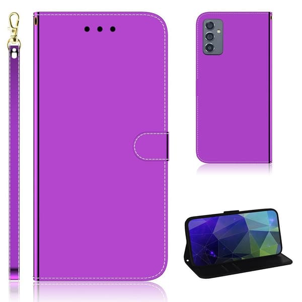 Mirror Samsung Galaxy A82 5G Flip Etui - Lilla Purple