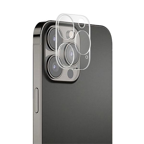 MOCOLO iPhone 13 Pro 9H skydd för kameralinsen i härdat glas Transparent