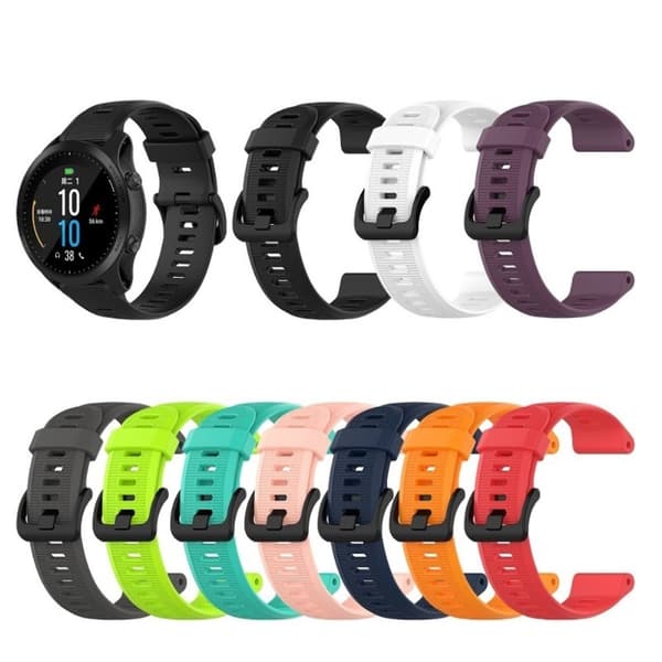 Garmin Forerunner 945 / Fenix 5 Plus / Approach S60 klockarmband i silikon - Röd Röd
