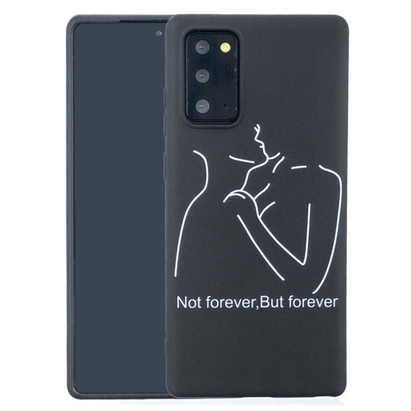 Imagine Samsung Galaxy Note 20 Etui - Not Forever, But Forever Black