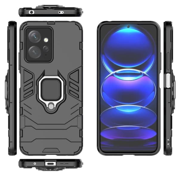 Ring Guard etui - Xiaomi Redmi Note 12 - Sort Black