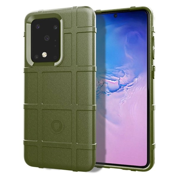 Rugged Shield Samsung Galaxy S20 Ultra skal - Grön Grön
