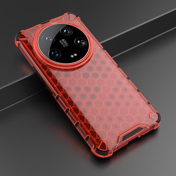Bofink Honeycomb Xiaomi 14 Ultra deksel - Rød Red