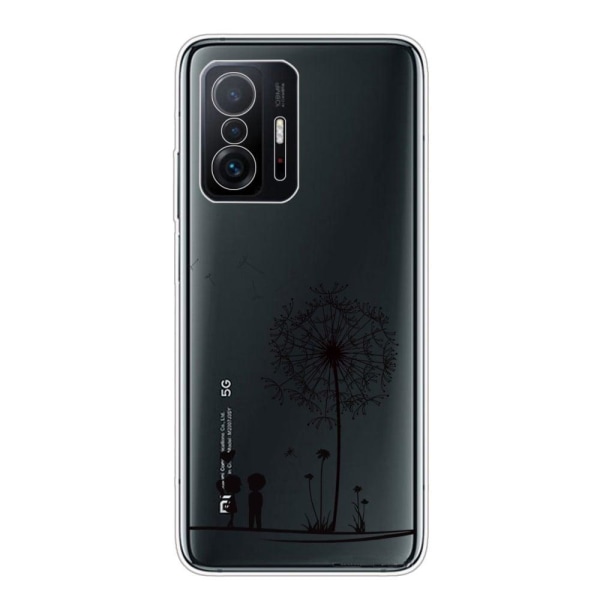 Marble Xiaomi 11T Suojakotelo - Dandelion And Children Black