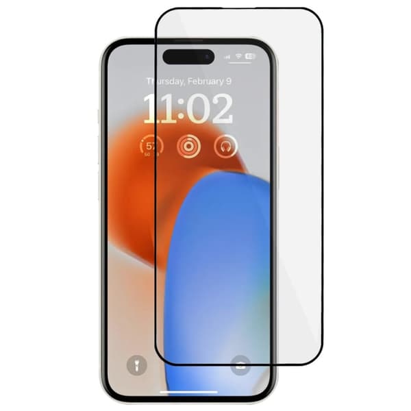 Berøringsfølsomt herdet glass for iPhone 15 Pro Transparent