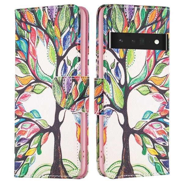 Wonderland Google Pixel 7 Pro flip etui - Livstræ Multicolor