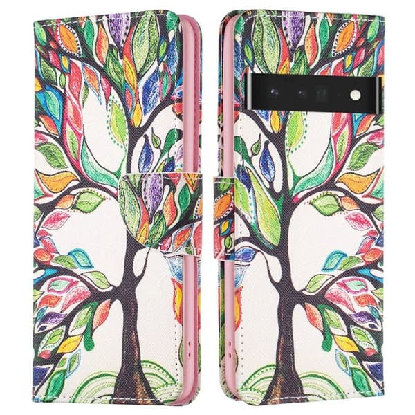 Wonderland Google Pixel 7 Pro flip-etui - Livstreet Multicolor