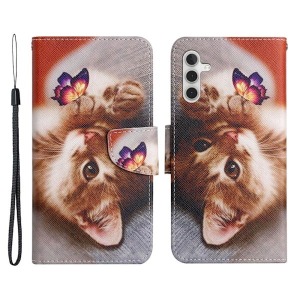 Wonderland Samsung Galaxy A54 fodral -Brun Brun
