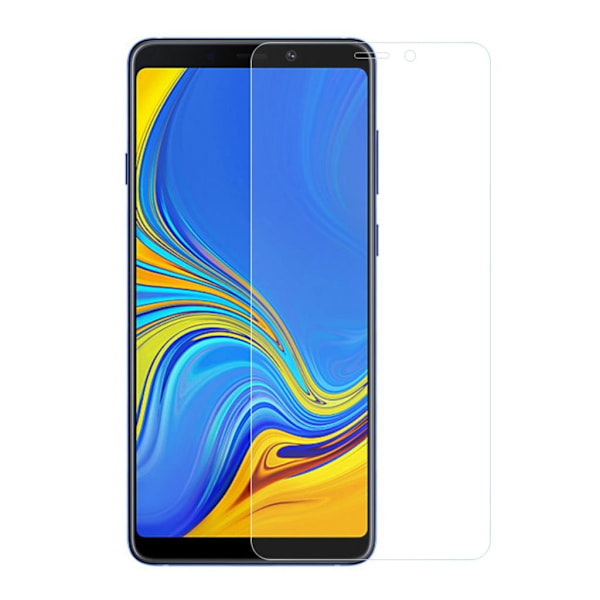 Samsung Galaxy A9 (2018) Arc Edge karkaistu lasi näyttö suojakalvo - Transparentti Transparent