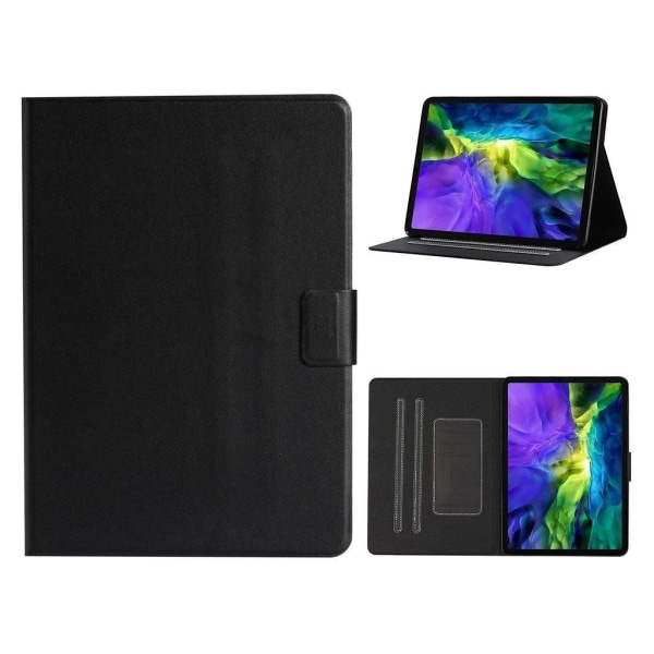 iPad Pro 11 inch (2020) / (2018) simple leather case - Black Black
