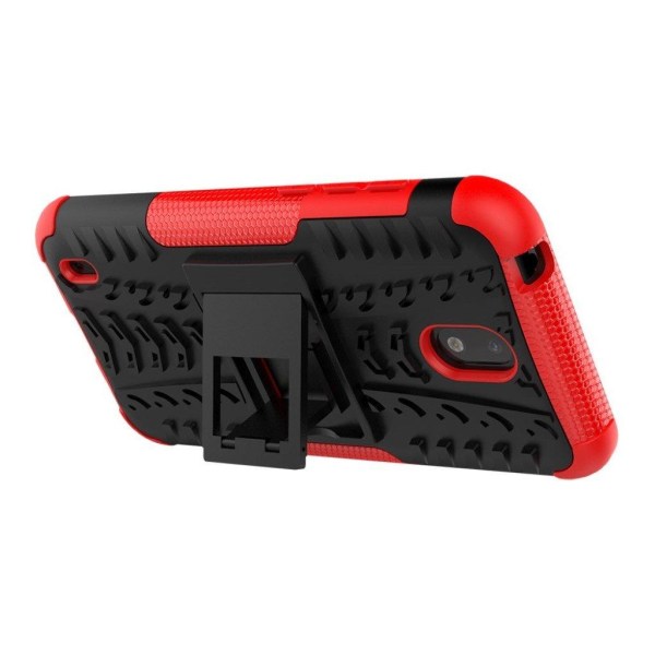 Offroad Etui Nokia 1.3 - Sort / Rød Black