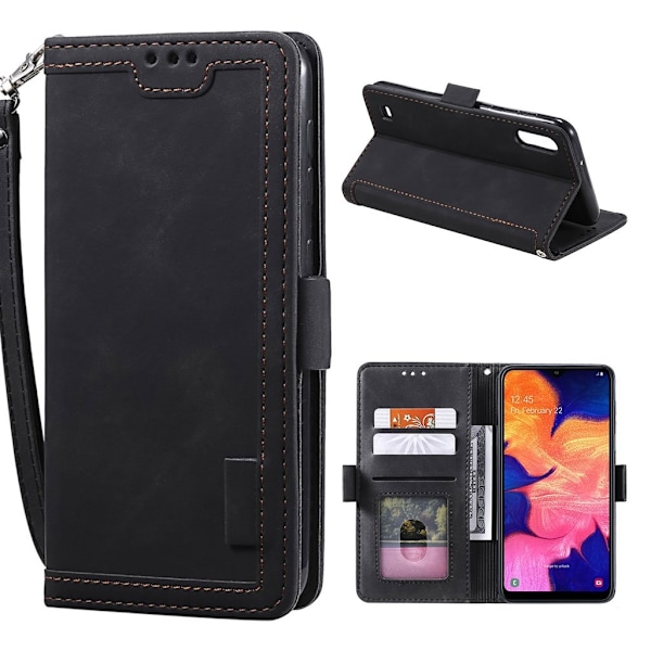 Surburbian Samsung Galaxy A10 flip etui - Sort Black