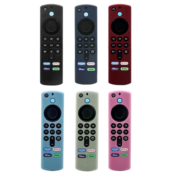 2-in-1 Amazon Fire TV Stick 4K (3.) / AirTag silikonisuojus - Punainen Red