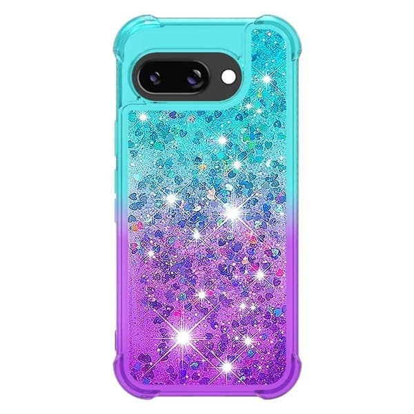 Princess Google Pixel 9a skal - Himmelsblå + Lila Lila