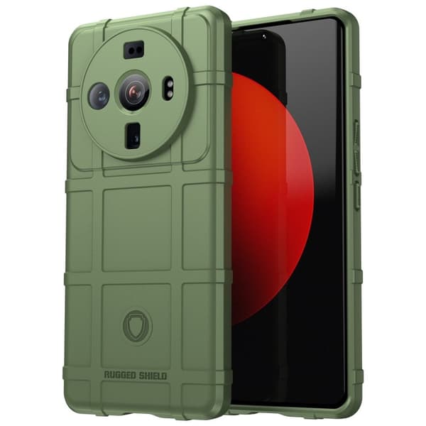 Rugged Shield Xiaomi 12S Ultra skal - Grön Grön